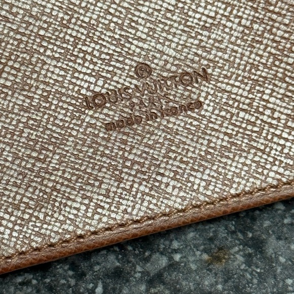 Louis Vuitton Brown LV Monogram Long Brazza Bifold Wallet Porte Valeurs Cartes - Picture 11 of 16